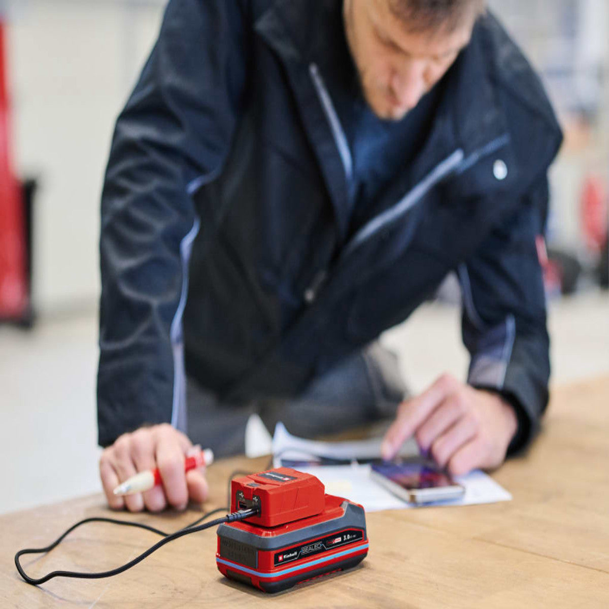 Einhell TC-CP 18 Li USB A/C-Solo USB Battery Adaptor EINTCCP18N