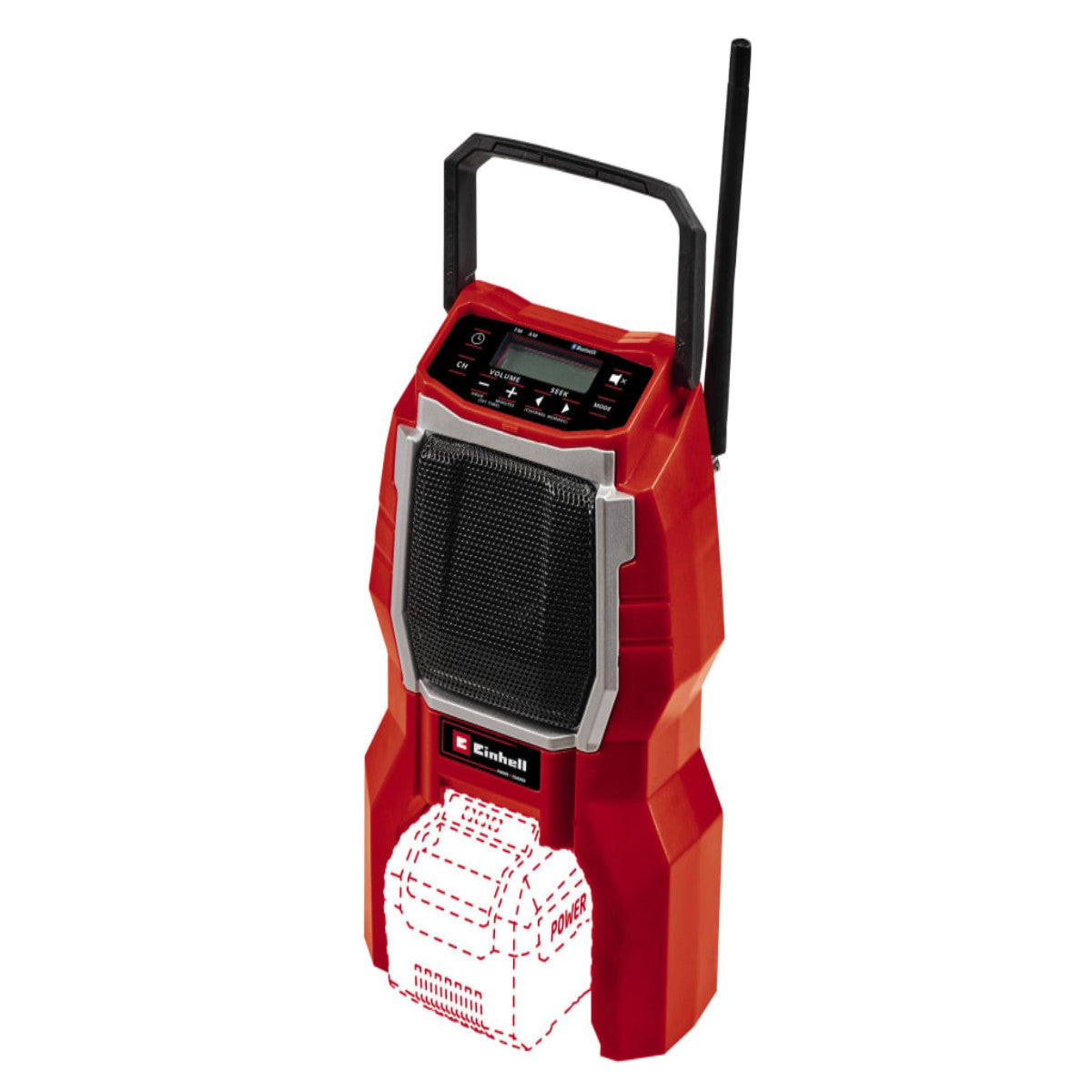 Einhell TC-RA 18 Li BT - Solo Cordless Radio 18V Bare Unit EINTCRA18