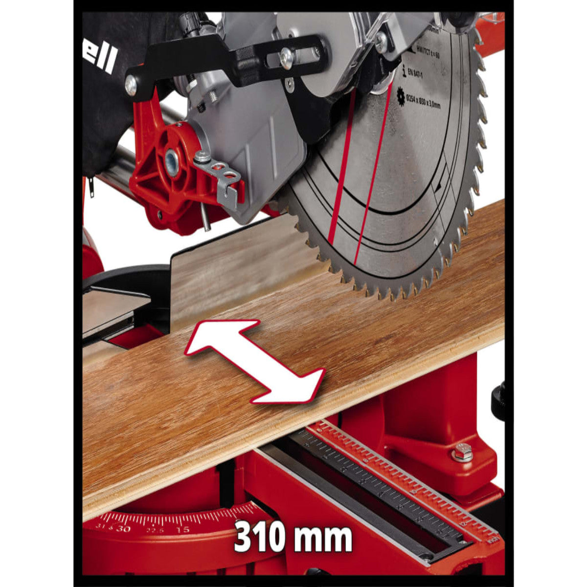 Einhell TC-SM 2531/2 U Sliding Mitre Saw 254mm 1900W 240V EINTCSM25312