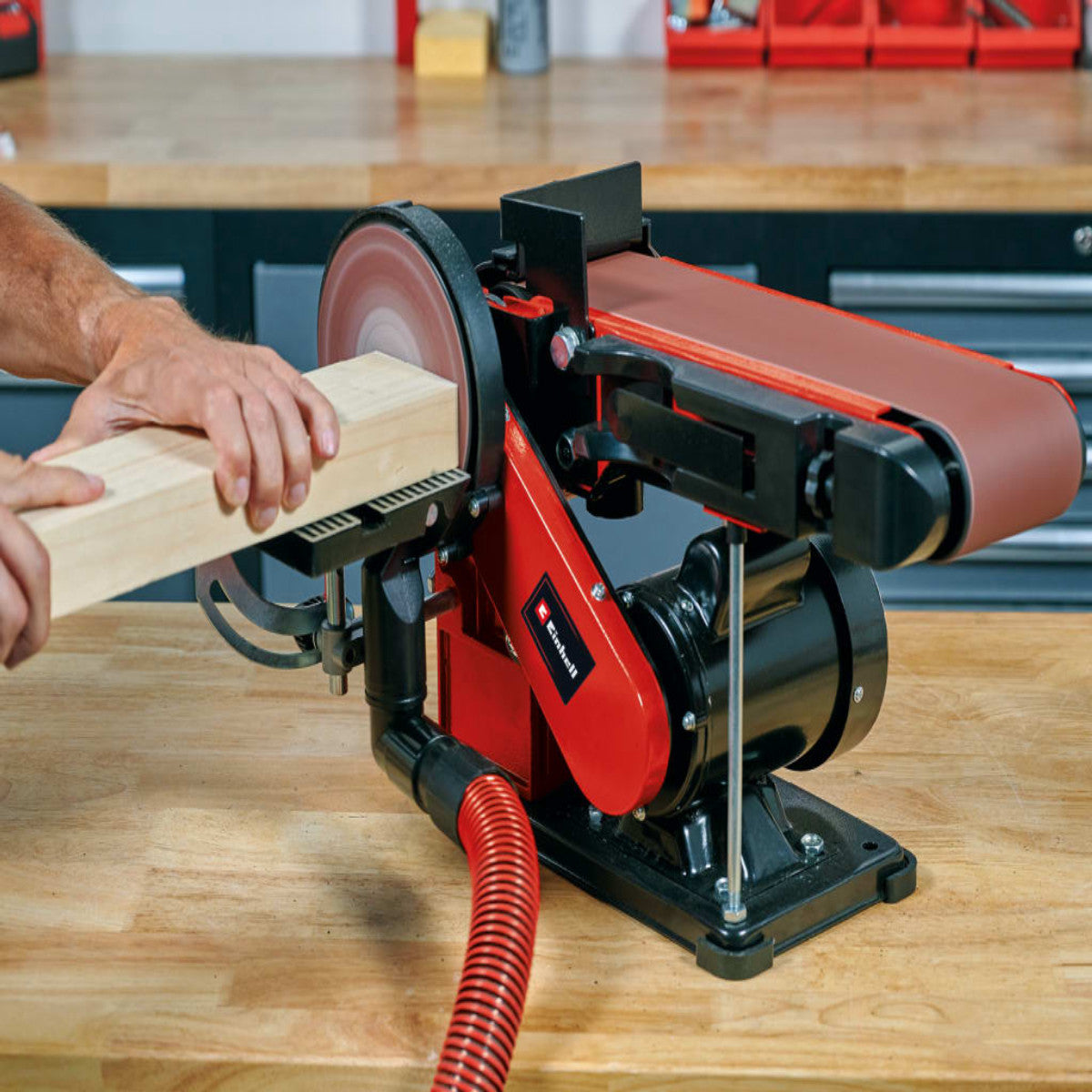 Einhell TC-US 380 Stationary Belt-Disc Sander 380W 240V EINTCUS380