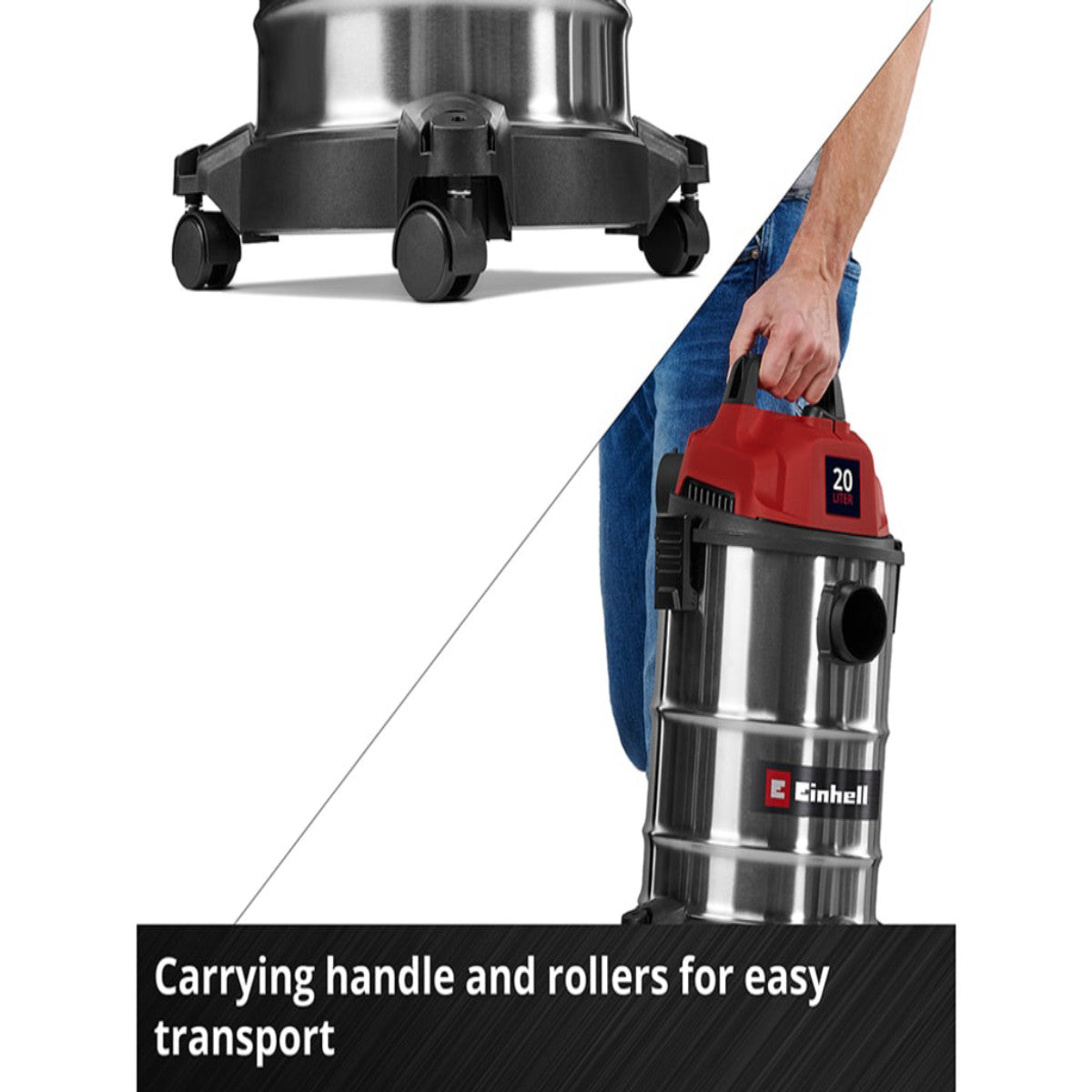 Einhell TC-VC 2045 S Wet/Dry Vacuum Cleaner 20 litre 900W 240V EINTCVC2045S