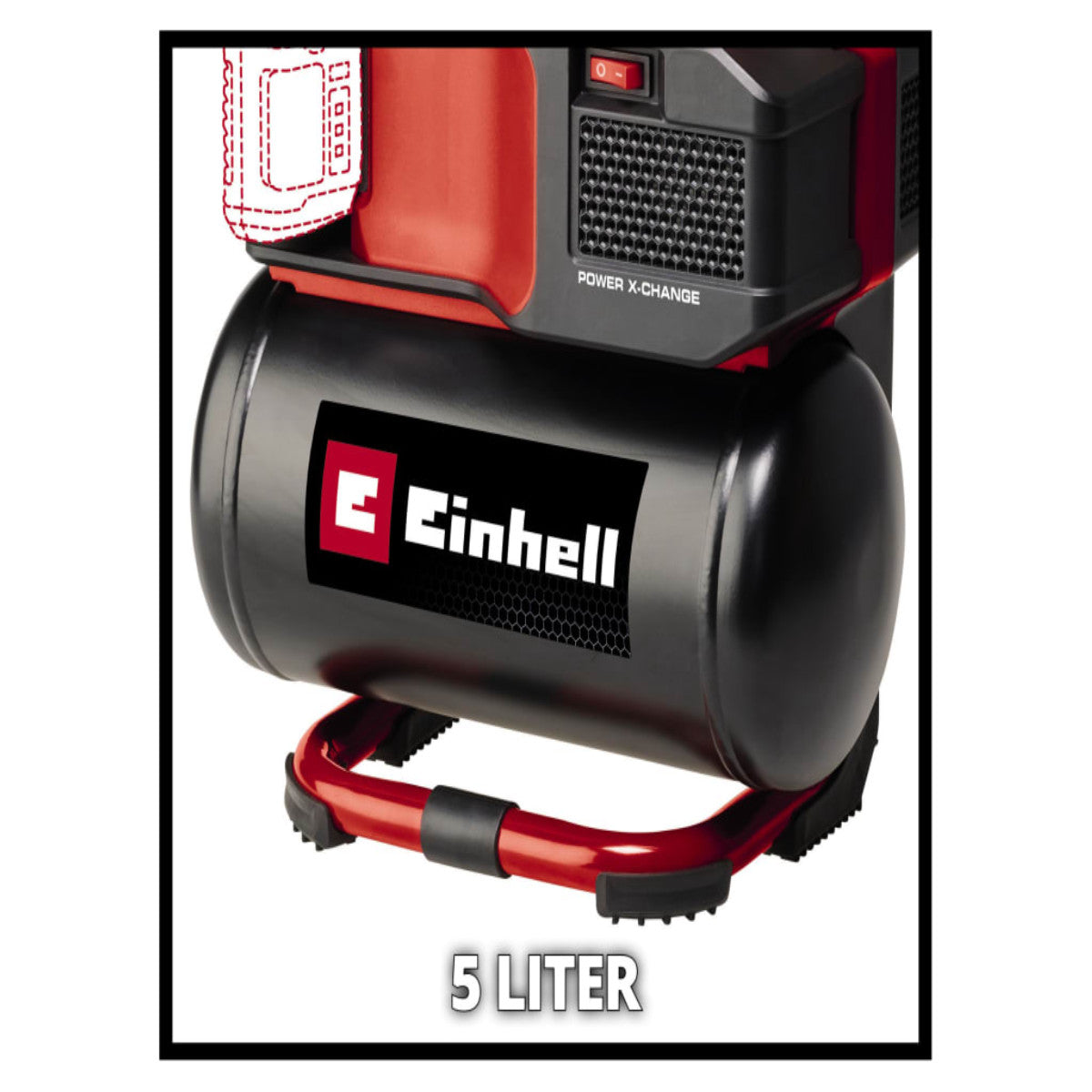 Einhell TE-AC 18/75 Li OF-Solo Power X-Change Air Compressor 18V Bare Unit EINTEAC1875N