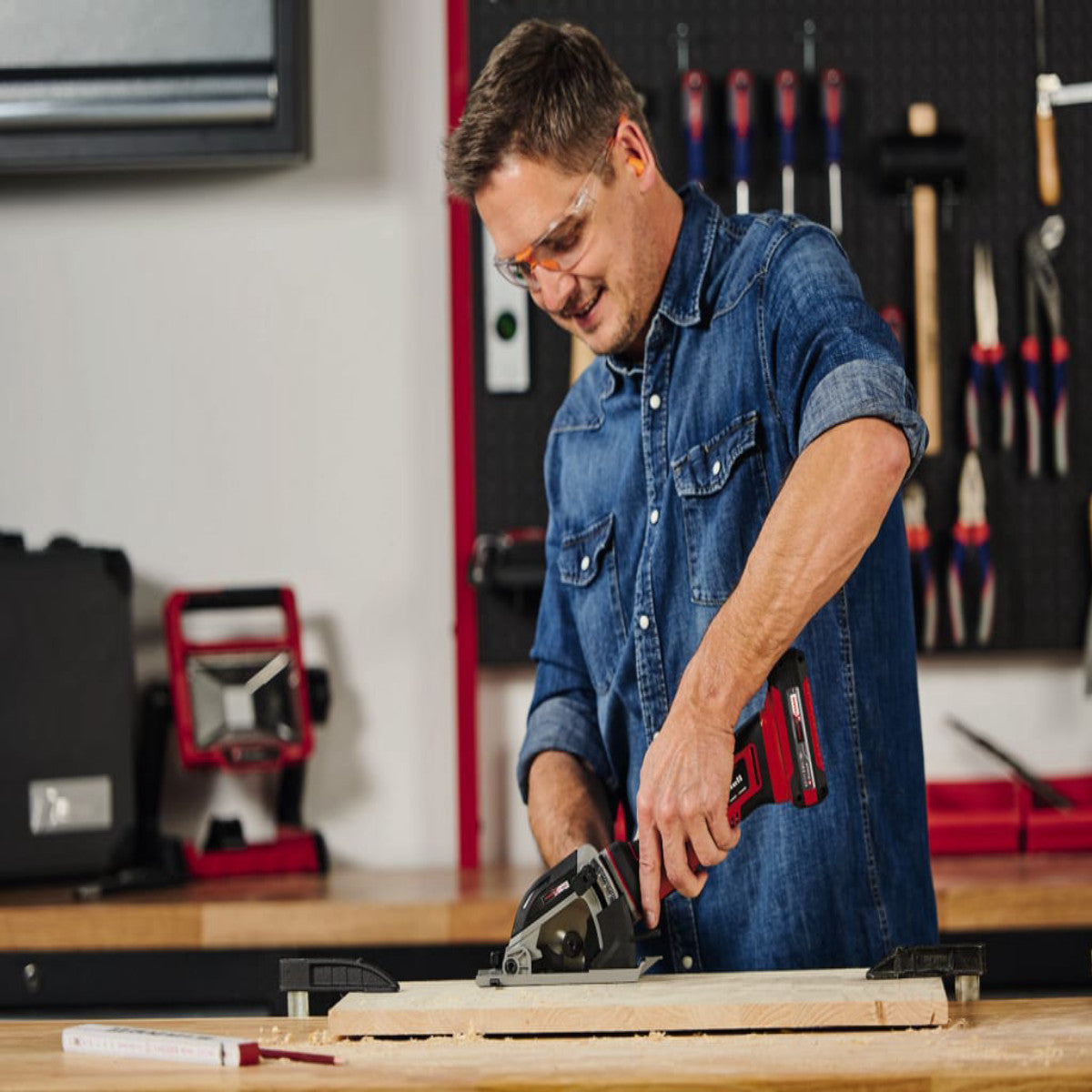 Einhell TE-CS 18/89 Li - Solo Mini Circular Saw 18V Bare Unit EINTECS1889N
