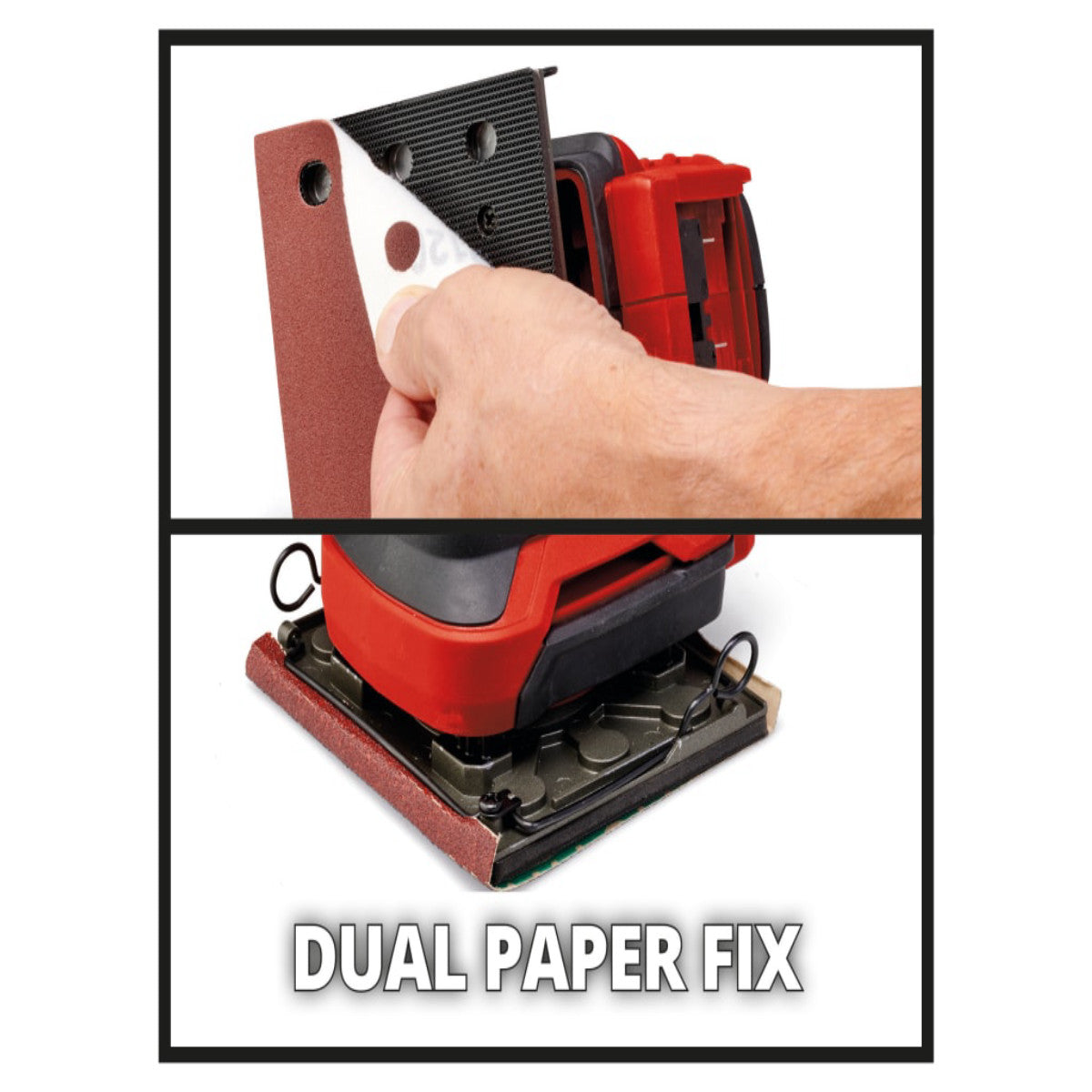 Einhell TE-OS 18/113 Li-Solo Power X-Change Palm Sander 18V Bare Unit EINTEOS113N