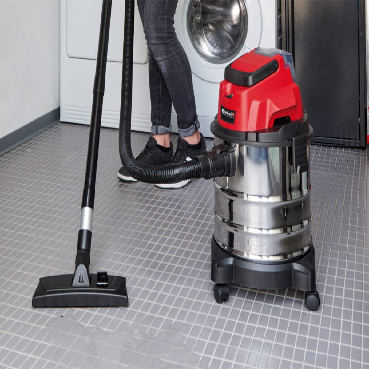 Einhell TC-VC 18/20 Li Power X-Change Cordless Wet & Dry Vacuum 18V 1 x 3.0Ah Li-ion EINTEVC1820C