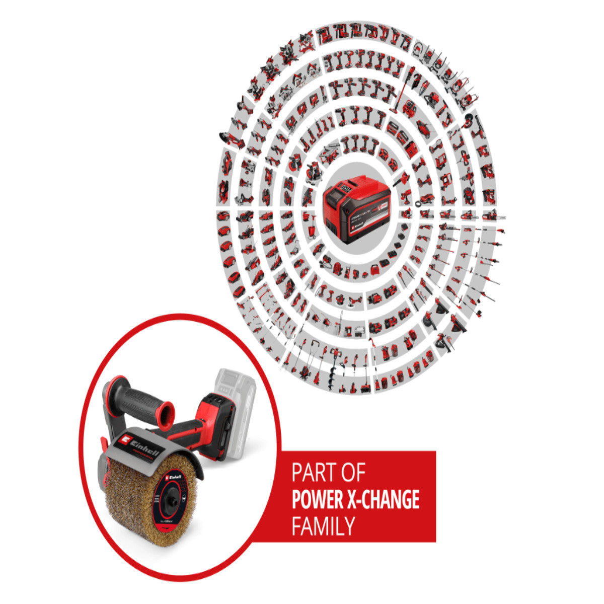 Einhell TP-BR 18/32 Li BL - Solo PROFESSIONAL Sanding Roller 18V Bare Unit EINTPBR1832N