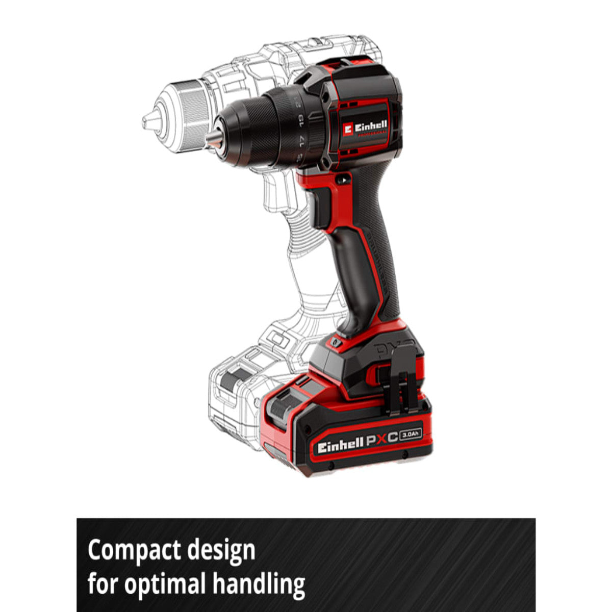 Einhell TP-CD 18/50-C Li-i BL-Solo PRO Combi Drill 18V Bare Unit EINTPCD1850N