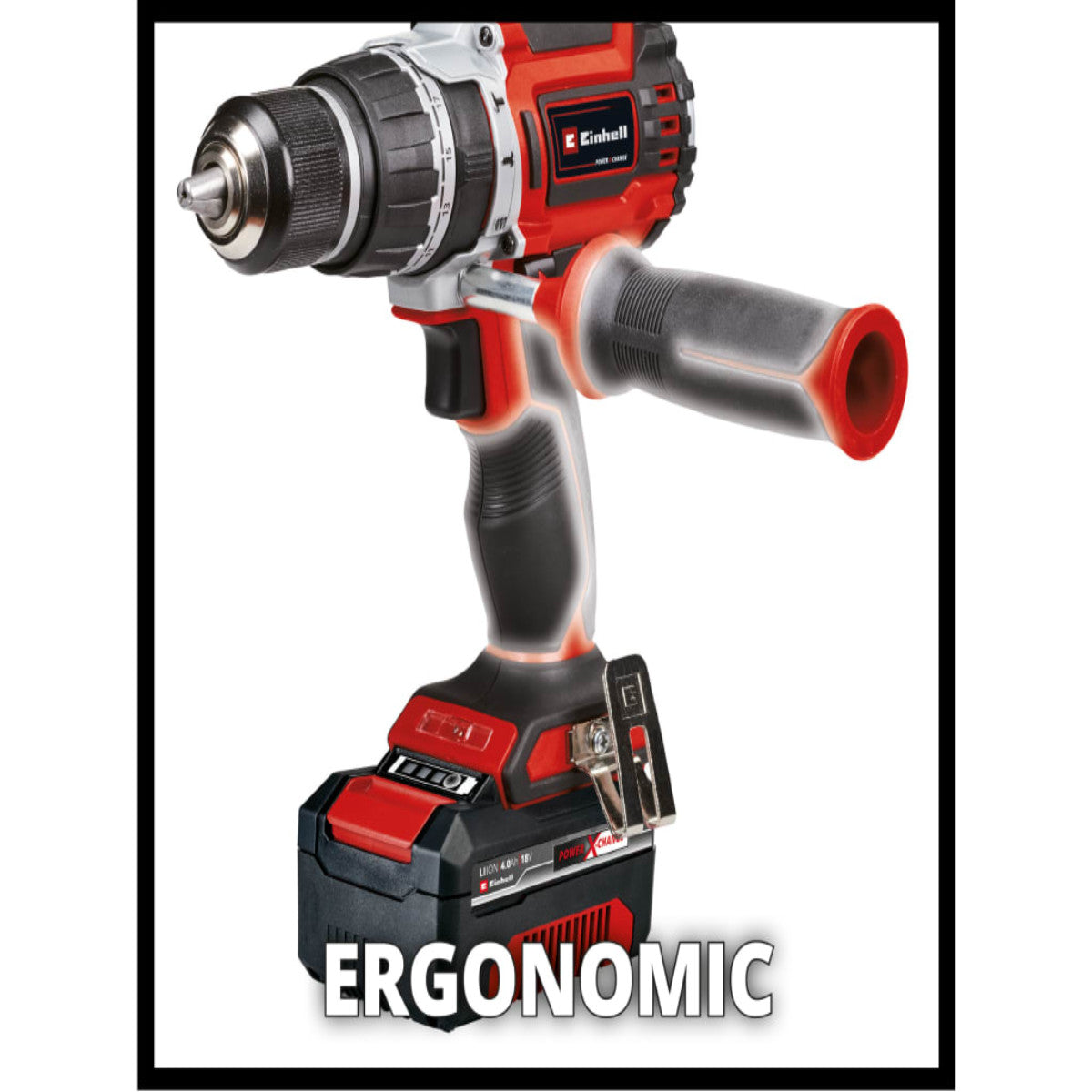 Einhell TP-CD 18/60 Li-i BL Power X-Change Combi Drill 18V 2 x 4.0Ah Li-ion EINTPCD1860K