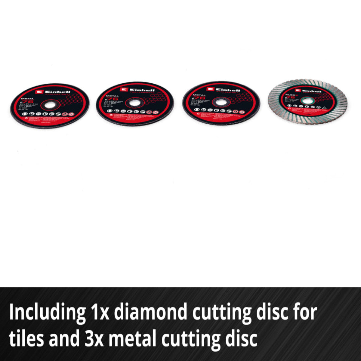 Einhell TP-CO 18/76-C Li BL - Solo PROFESSIONAL Cut-Off Grinder 76mm 18V Bare Unit EINTPCO1876N