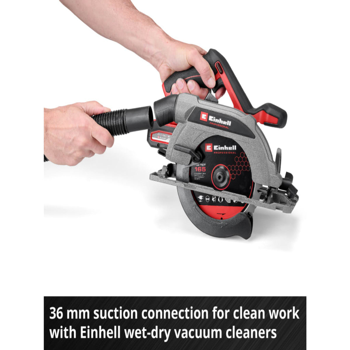 Einhell TP-CS 18/165 Li BL-Solo PRO Circular Saw 18V Bare Unit EINTPCS18165