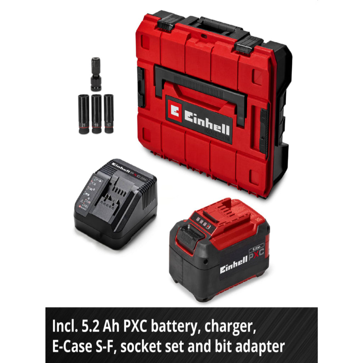 Einhell TP-CW 18/750-C Li BL Kit PRO Impact Wrench 18V 1 x 5.2Ah Li-ion EINTPCW1875N