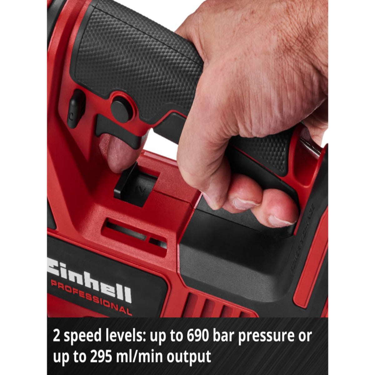 Einhell TP-GR 18/690 Li-Solo PRO Grease Gun 18V Bare Unit EINTPGR1869N