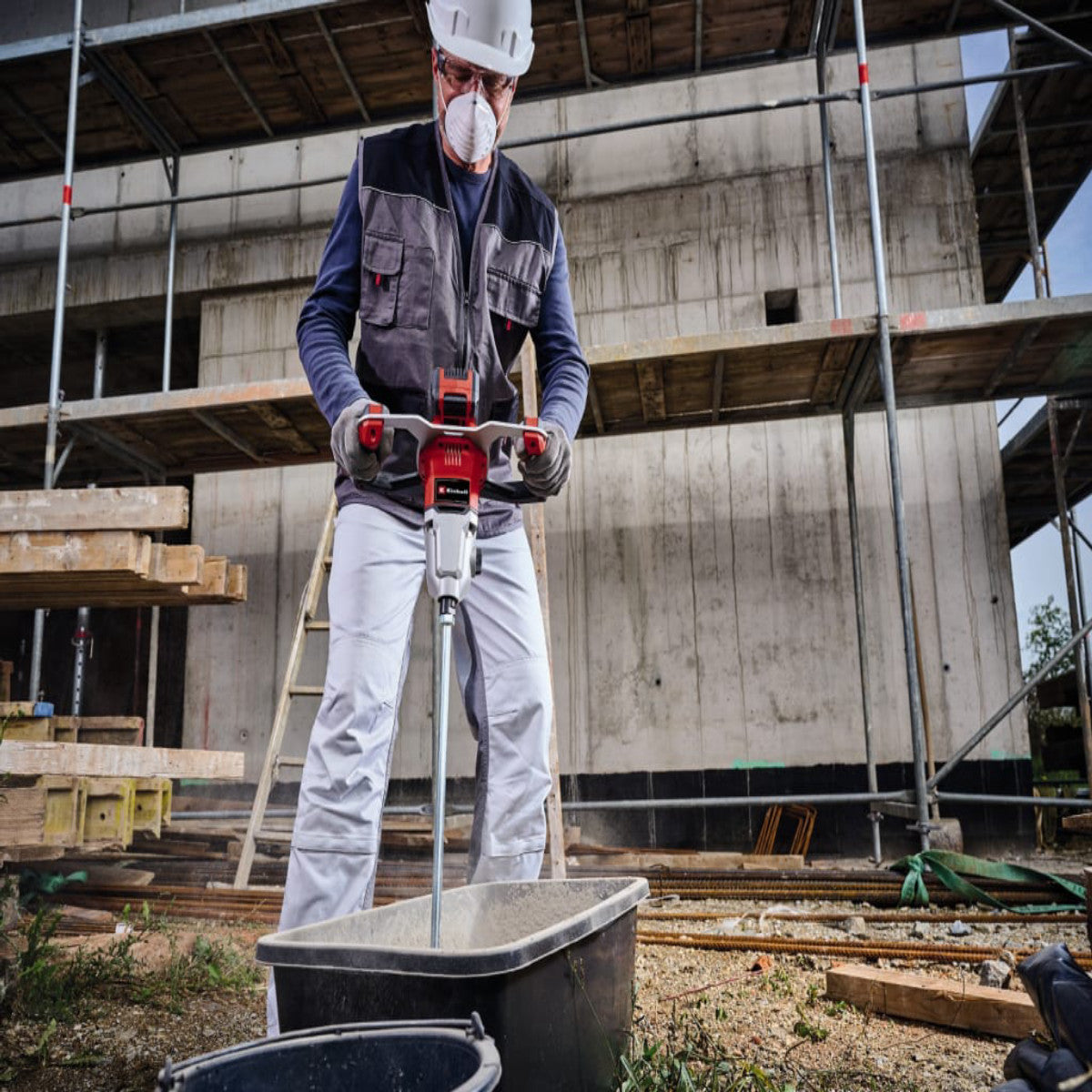 Einhell TP-MX 18-2 Li BL-Solo Power X-Change Paint/Mortar Mixer 18V Bare Unit EINTPMX182N