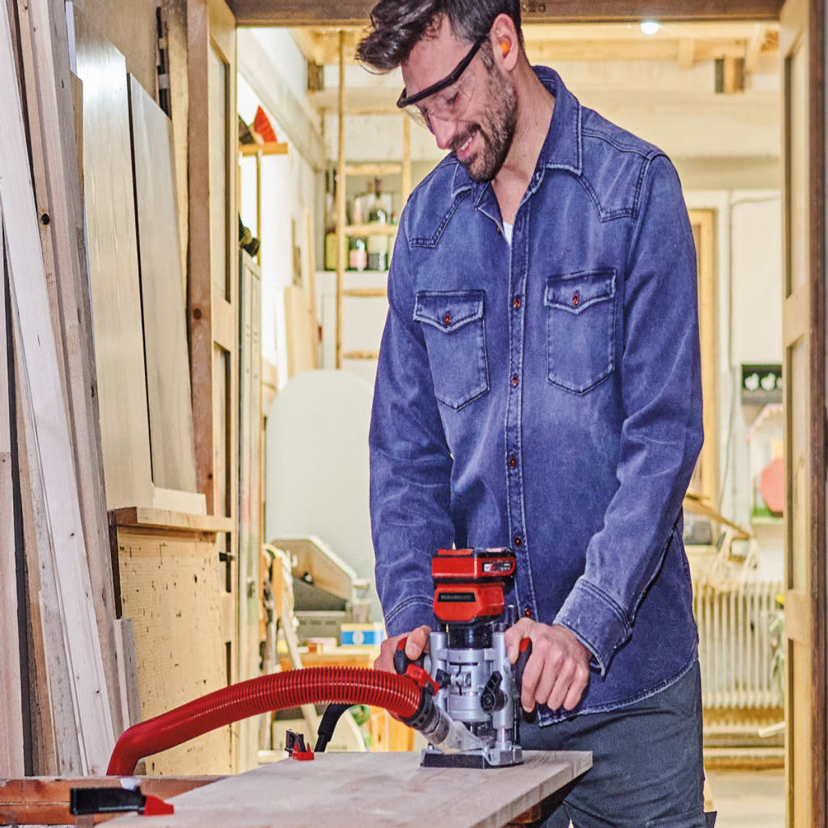 Einhell TP-RO 18 Set Li BL-Solo Power X-Change Router/Palm Router 18V Bare Unit EINTPRO18KN
