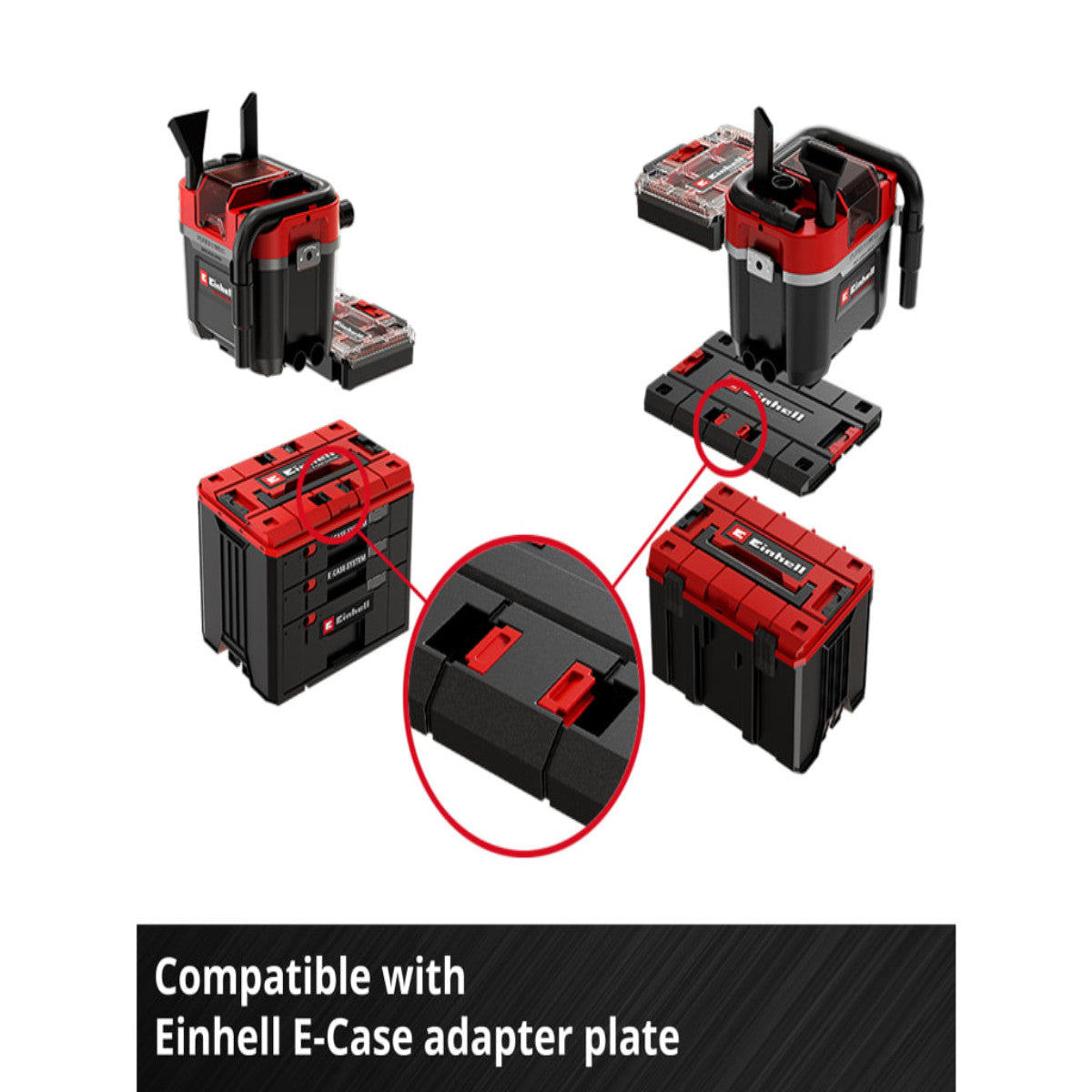 Einhell TP-VC 18/10 Li BL L-Solo PRO Wet/Dry Vacuum Cleaner 18V Bare Unit EINTPVC1810N