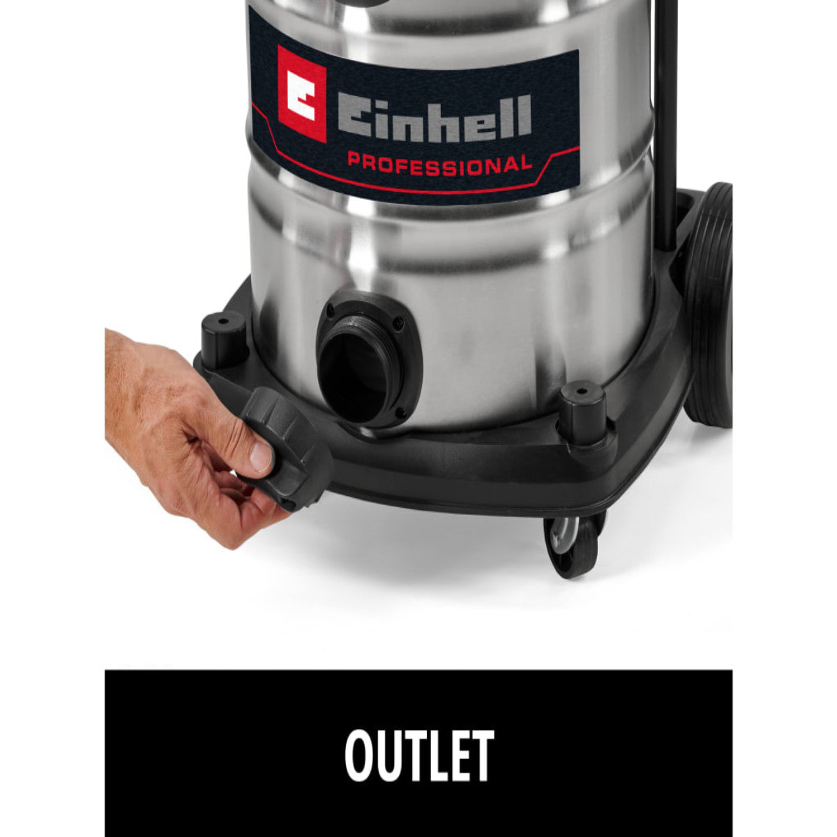 Einhell TP-VC 36/30 S Auto-Solo PRO Wet/Dry Vacuum Cleaner 36V (2x18V) Bare Unit EINTPVC3630N