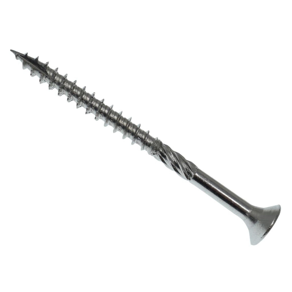 ForgeFix Spectre PZ Compatible Wood Screw CSK A2 5.0 x 90mm Box 200 FORA2590SS