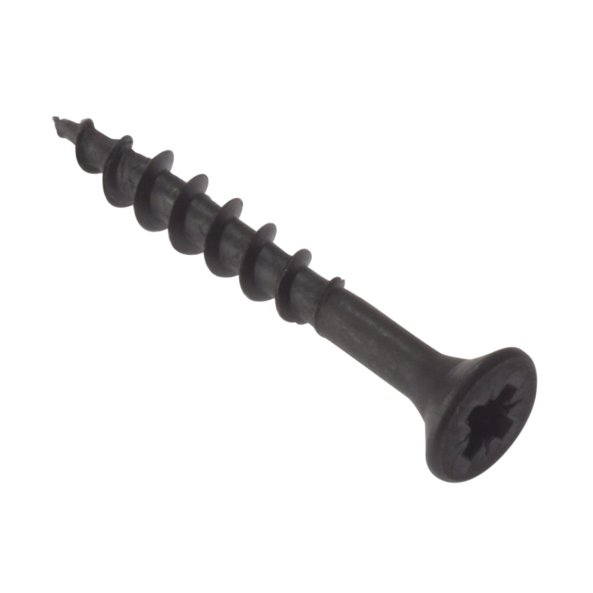 ForgeFix Carcass Screws Pozi Compatible SCT Black Phosphate 4.2 x 32mm Box 200 FORCARS4232