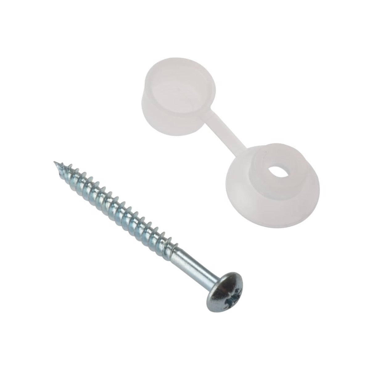 ForgeFix Corrugated Roofing Screw Round Head Pozi ZP 5mm x 50mm Bag 10 FORCRSCM