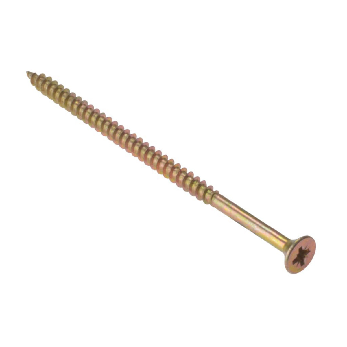 ForgeFix General Purpose Pozi Compatible Screw CSK TT ZP 4in x 12 Box 100 FORCSK412Z