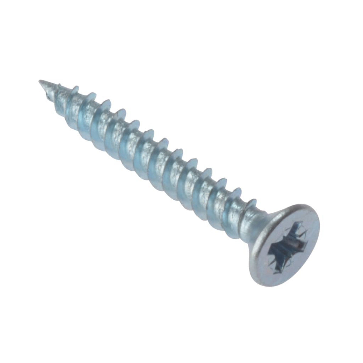ForgeFix General Purpose Pozi Compatible Screw CSK TT ZP 5/8in x 6 Box 200 FORCSK586Z