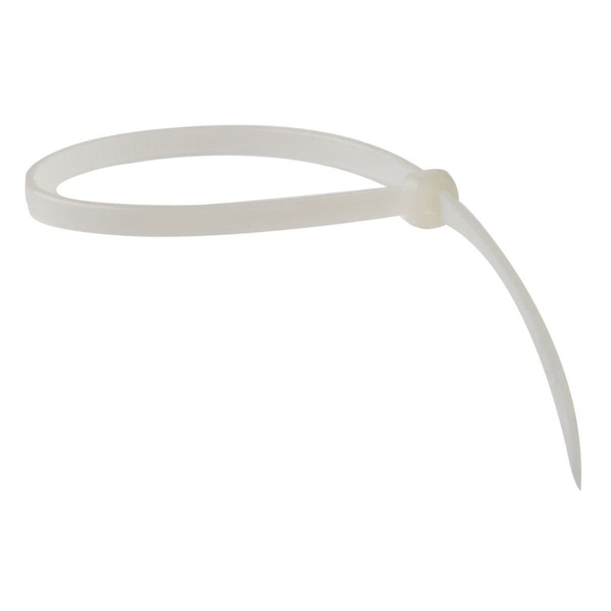 ForgeFix Cable Tie Natural/Clear 4.8 x 300mm (Bag 100) FORCT300N