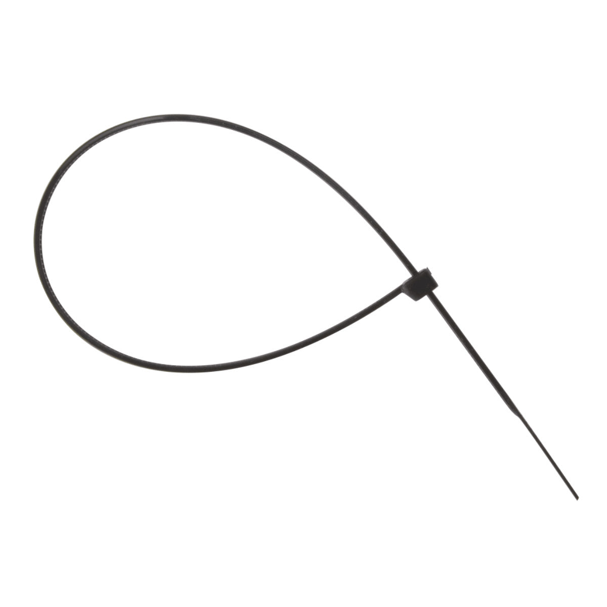 ForgeFix Cable Tie Black 4.8 x 368mm (Bag 100) FORCT36848B