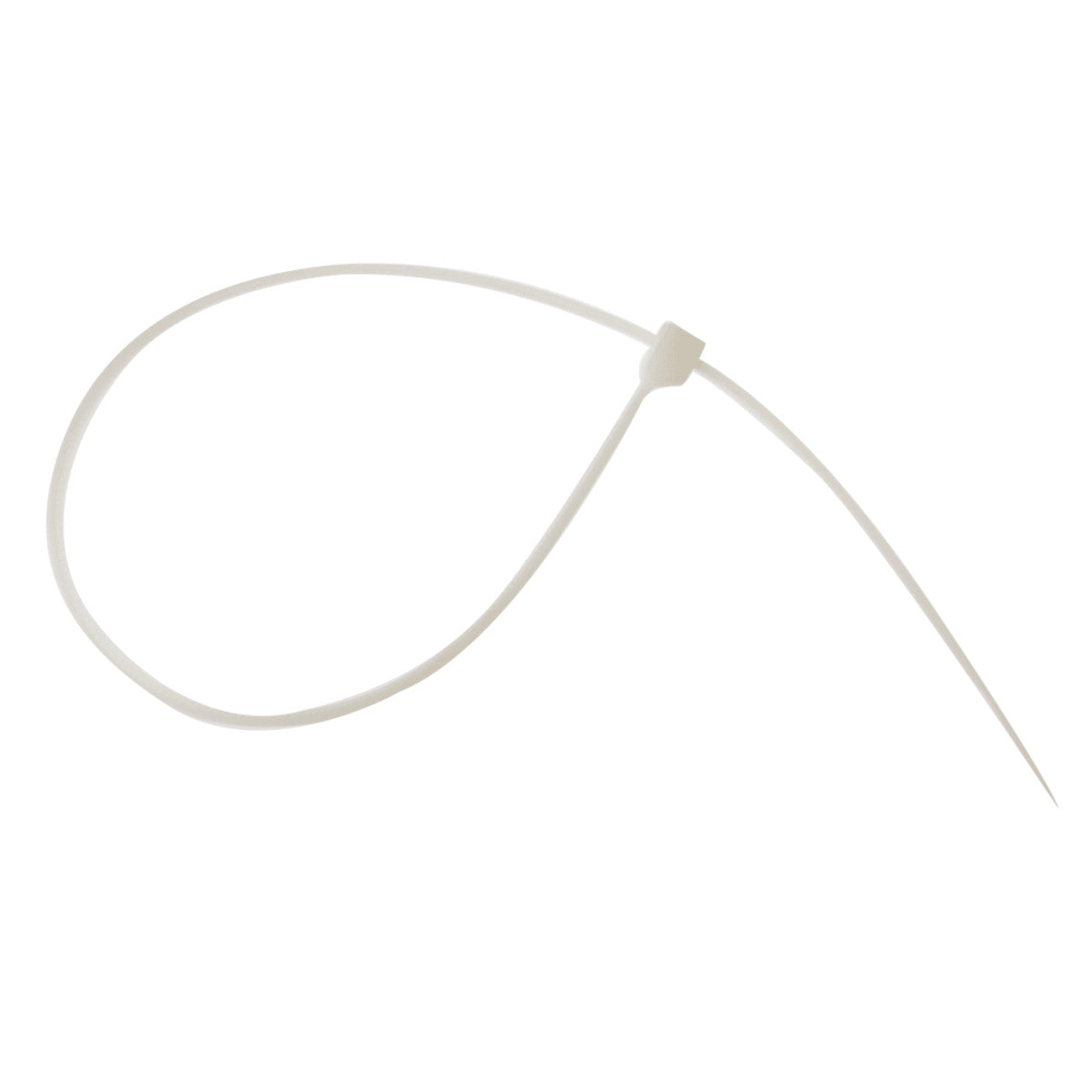 ForgeFix Cable Tie Natural/Clear 8.0 x 450mm (Bag 100) FORCT450N