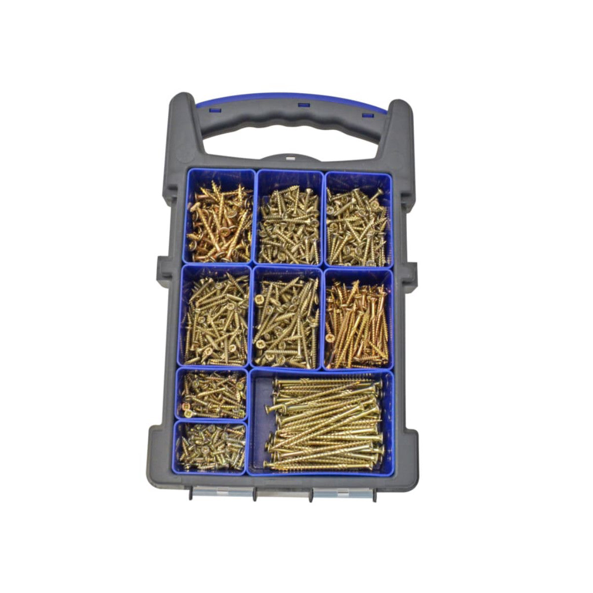 ForgeFix ForgeFast Pozi Compatible Elite Performance Wood Screw Organiser 1000 Piece FORFFP1000Y