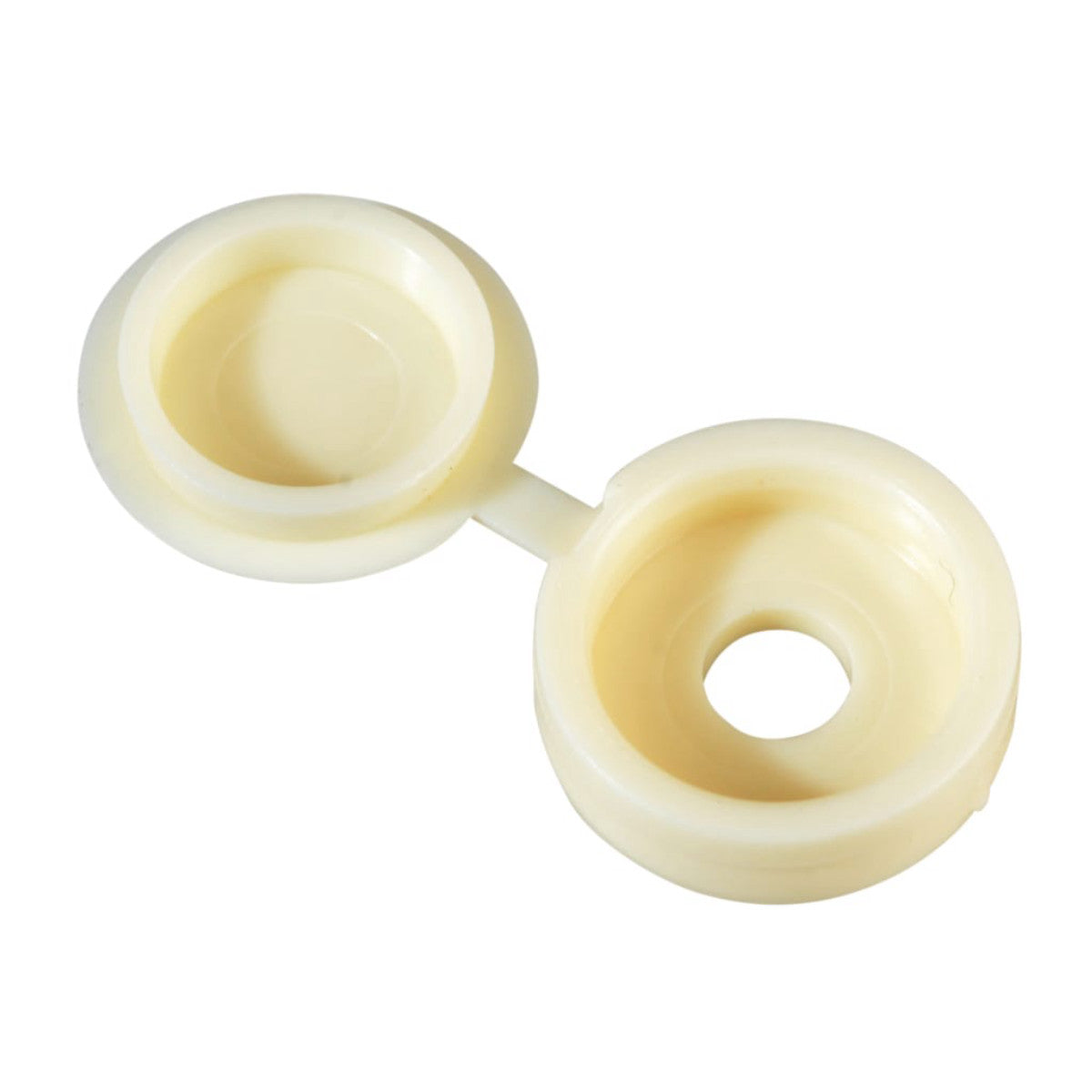 ForgeFix Hinged Cover Cap Cream No. 6-8 ForgePack 20 FORFPHCC3