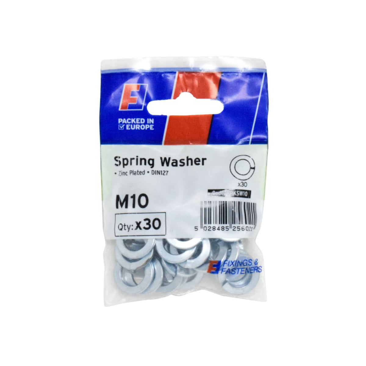 ForgeFix Spring Washer M10 ForgePack 30 FORFPKSW10