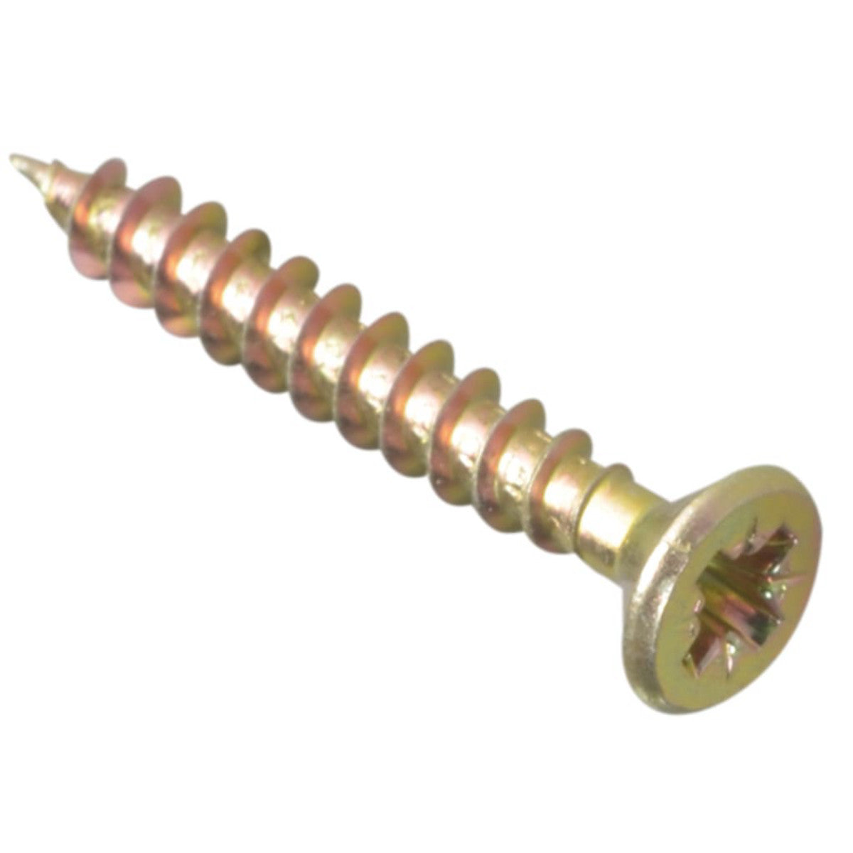 ForgeFix Multi-Purpose Pozi Compatible Screw CSK ST ZYP 4.0 x 30mm Forge Pack 30 FORFPMP430Y