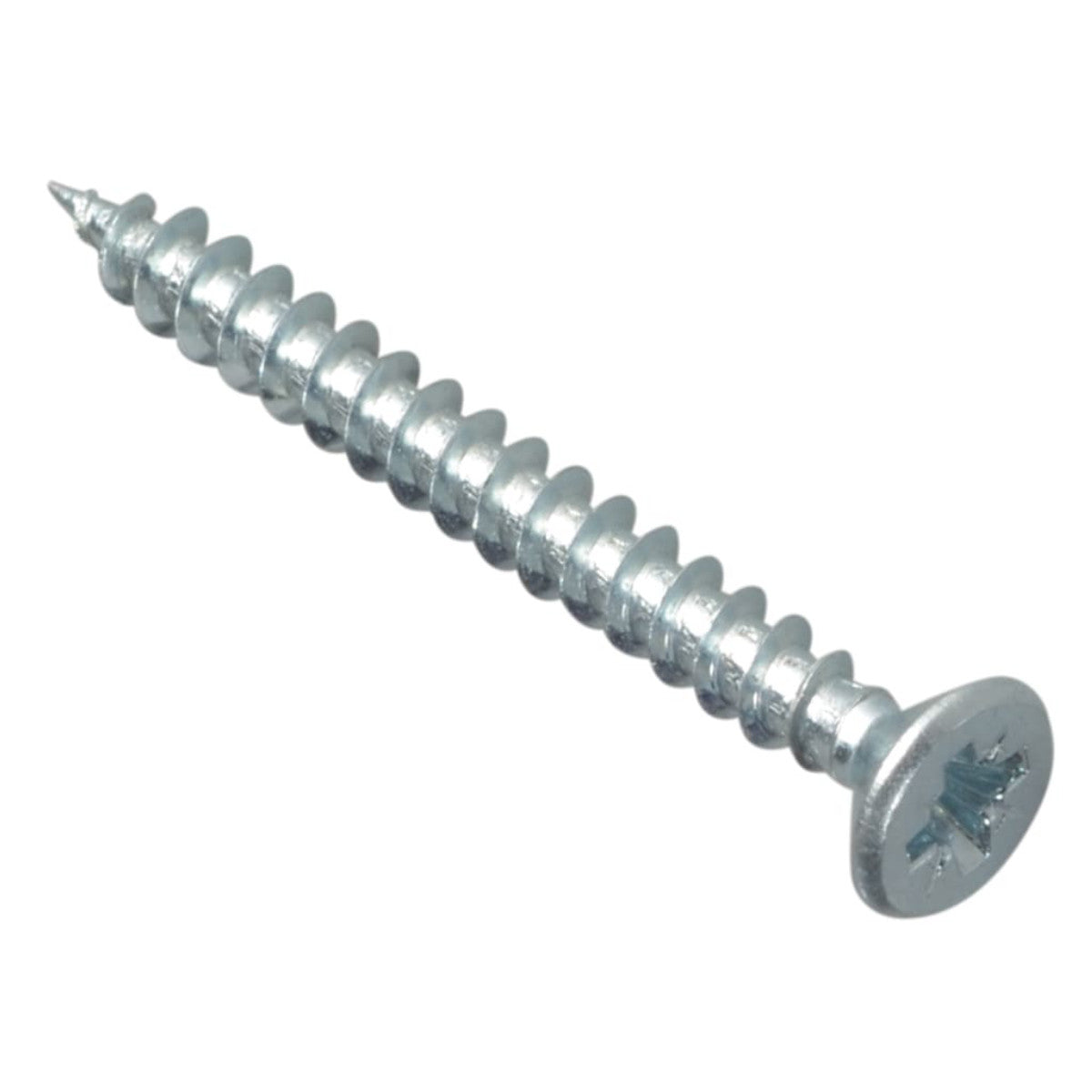 ForgeFix Multi-Purpose Pozi Compatible Screw CSK ST ZP 4.0 x 40mm Forge Pack 20 FORFPMP440Z
