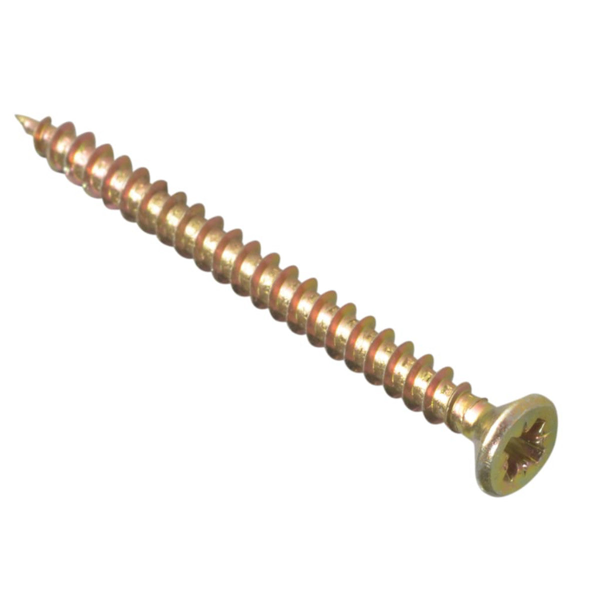 ForgeFix Multi-Purpose Pozi Compatible Screw CSK ST ZYP 4.0 x 50mm Forge Pack 15 FORFPMP450Y
