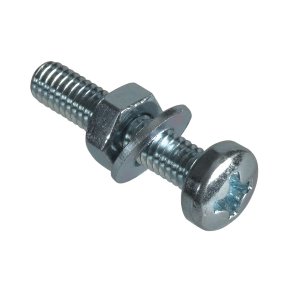 ForgeFix Machine Screw Pozi Compatible Pan Head ZP M4 x 20mm ForgePack 40 FORFPMSPH420
