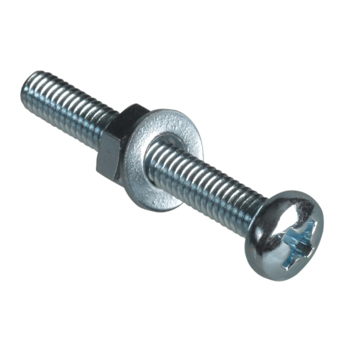 ForgeFix Machine Screw Pozi Compatible Pan Head ZP M4 x 30mm ForgePack 20 FORFPMSPH430