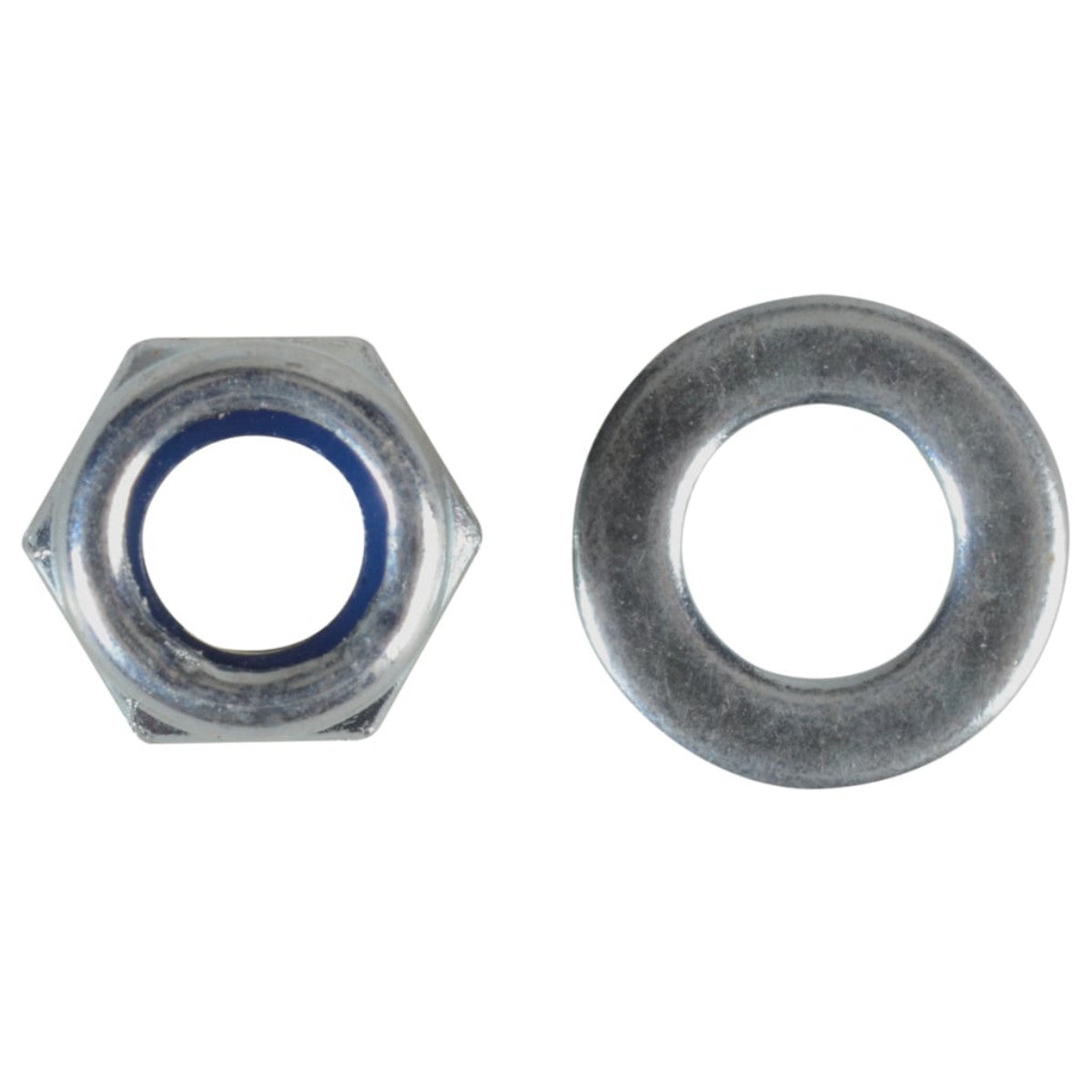 ForgeFix Nyloc Nuts & Washers Zinc Plated M5 ForgePack 40 FORFPNYL5