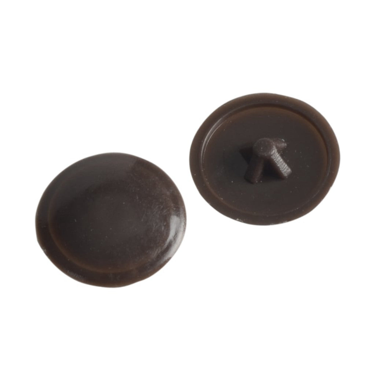 ForgeFix Pozi Compatible Cover Cap Dark Brown No.6-8 Forge Pack 50 FORFPPCC1