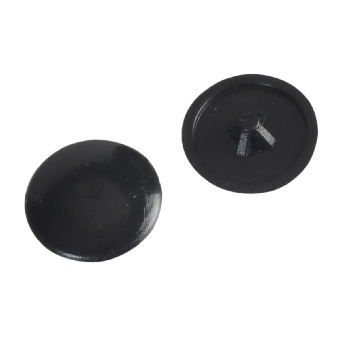 ForgeFix Pozi Compatible Cover Cap Black No.6-8 Forge Pack 50 FORFPPCC2