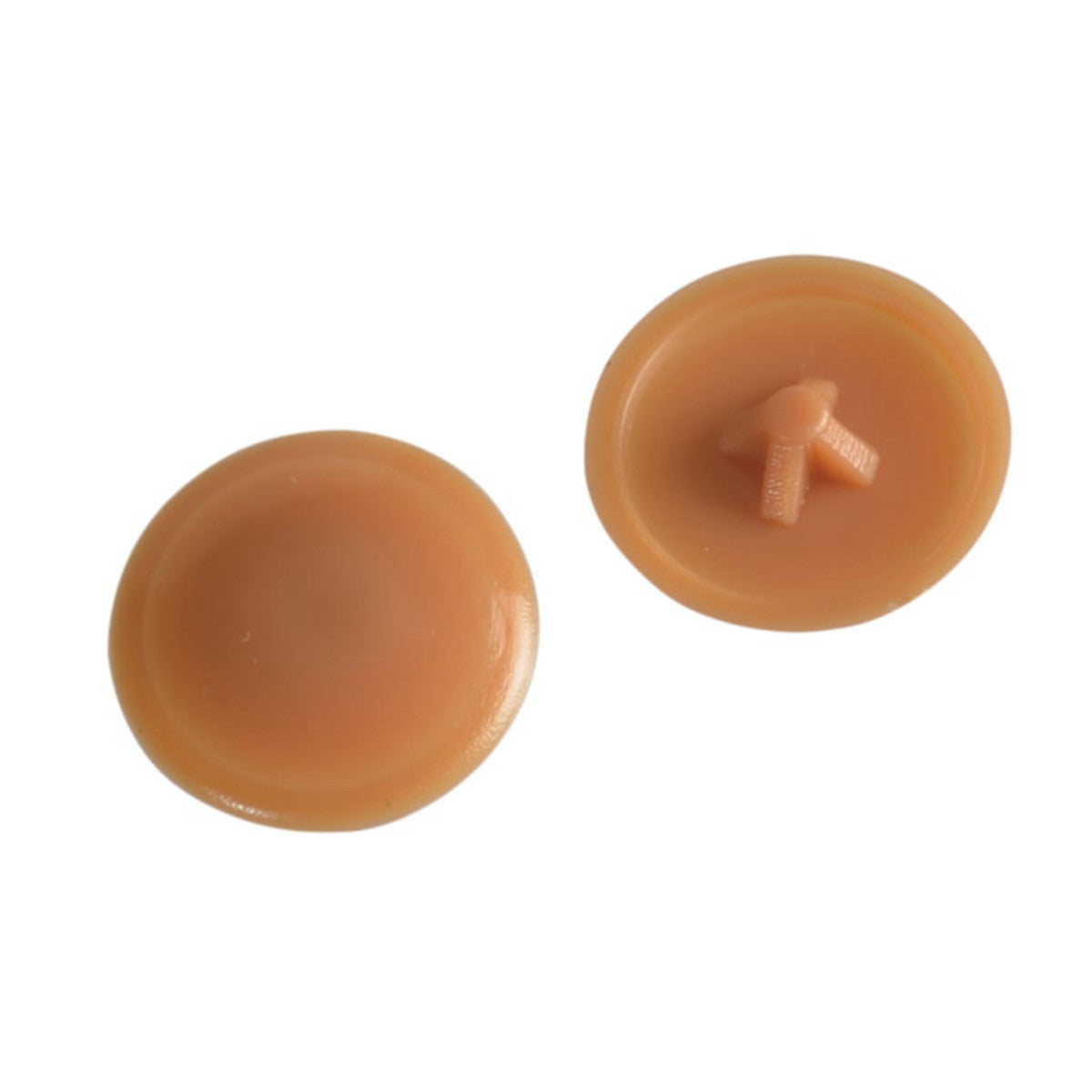 ForgeFix Pozi Compatible Cover Cap Light Brown No.6-8 Forge Pack 50 FORFPPCC4