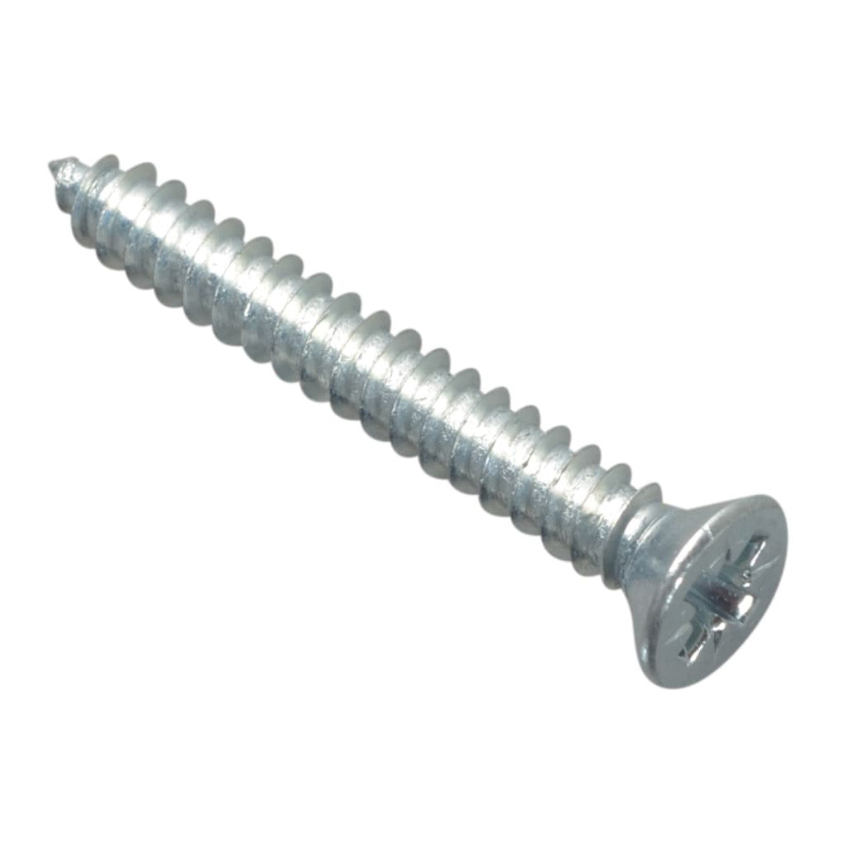 ForgeFix Self-Tapping Screw Pozi Compatible Pan Head ZP 1.1/4in x 8 ForgePack 20 FORFPS1148Z