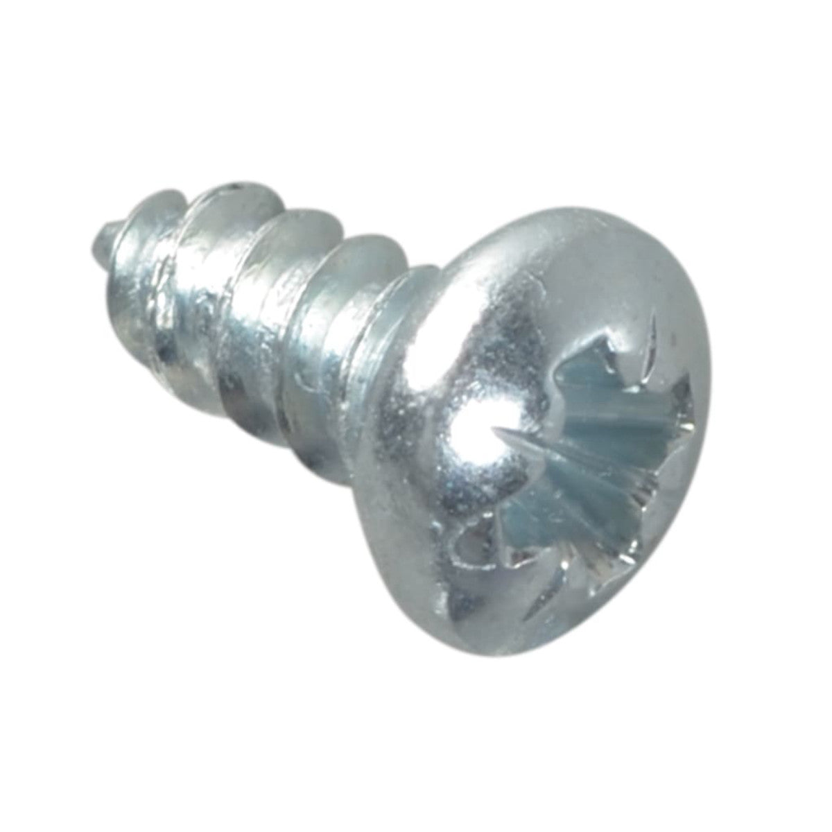 ForgeFix Self-Tapping Screw Pozi Compatible Pan Head ZP 1/4in x 4 ForgePack 80 FORFPS144Z