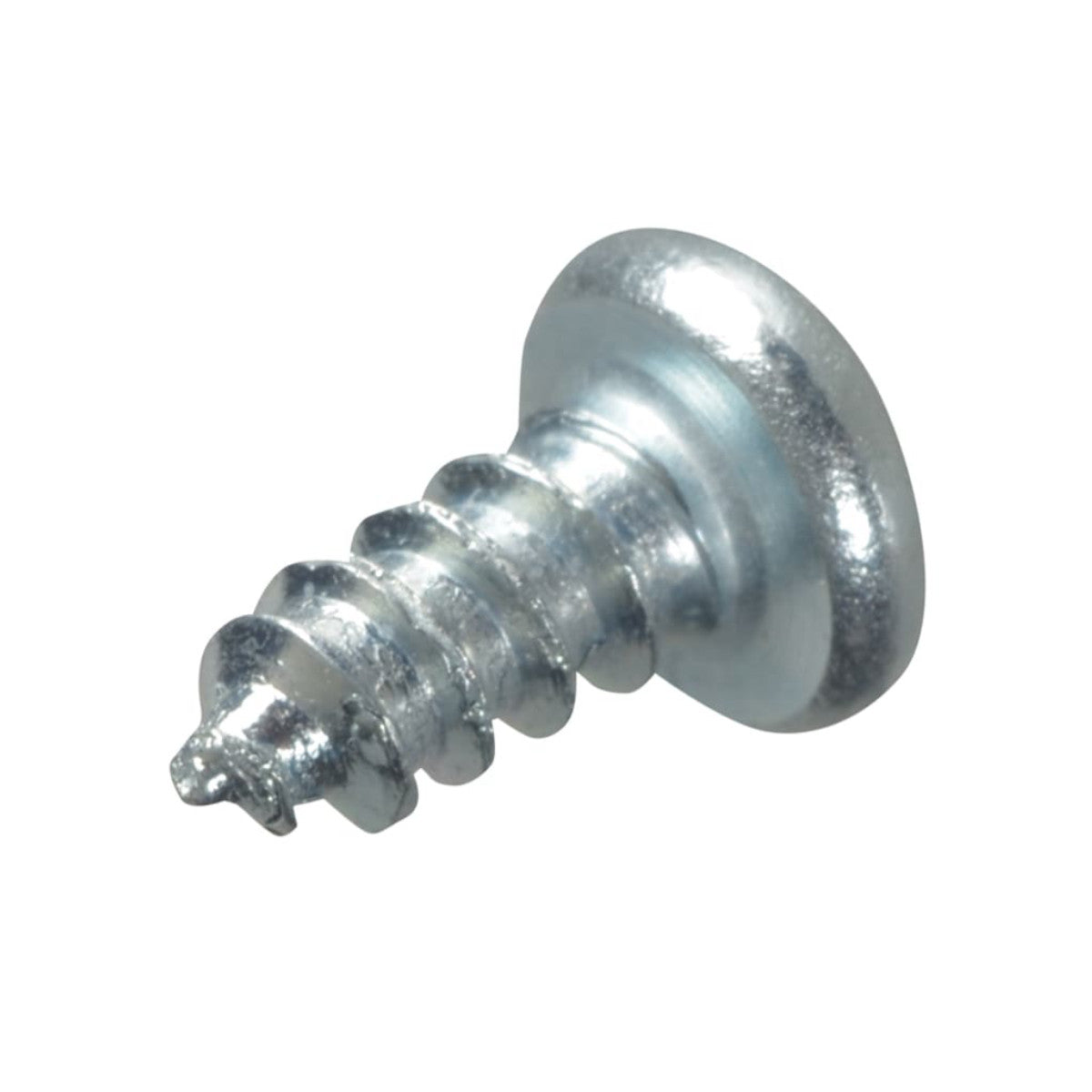 ForgeFix Self-Tapping Screw Pozi Compatible Pan Head ZP 1/4in x 4 ForgePack 80 FORFPS144Z