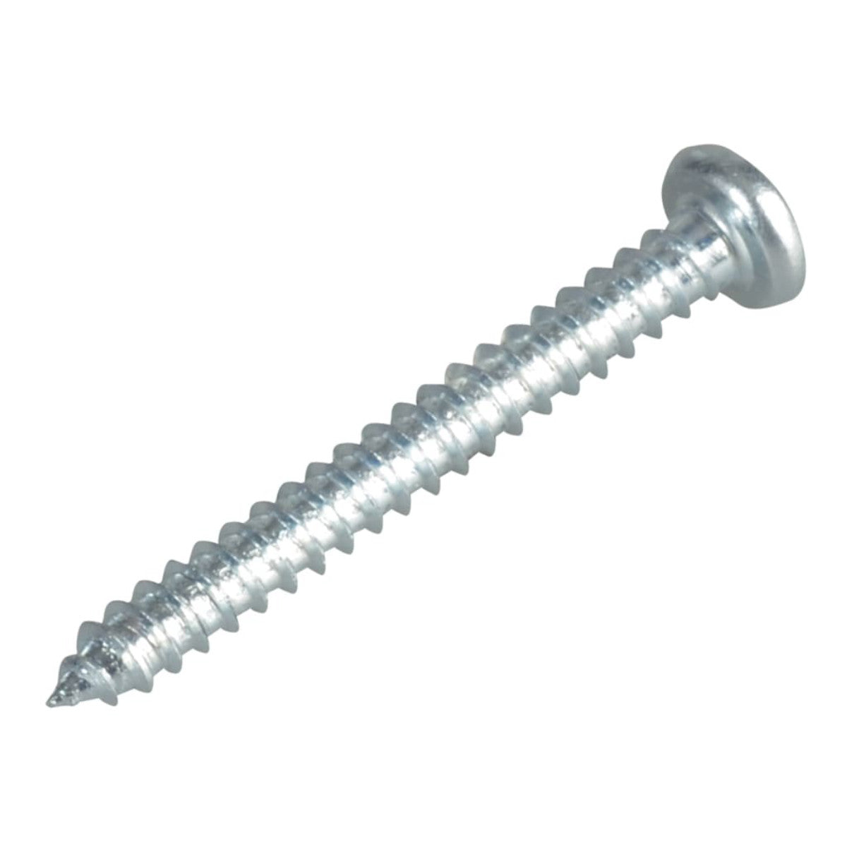 ForgeFix Self-Tapping Screw Pozi Compatible Pan Head ZP 1in x 4 ForgePack 40 FORFPS14Z
