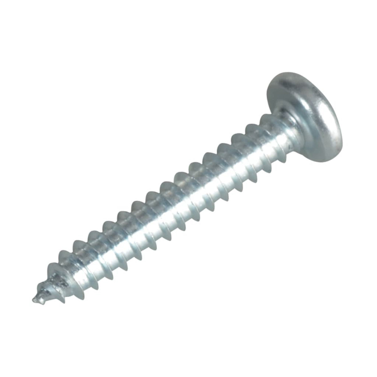ForgeFix Self-Tapping Screw Pozi Compatible Pan Head ZP 1in x 8 ForgePack 25 FORFPS18Z