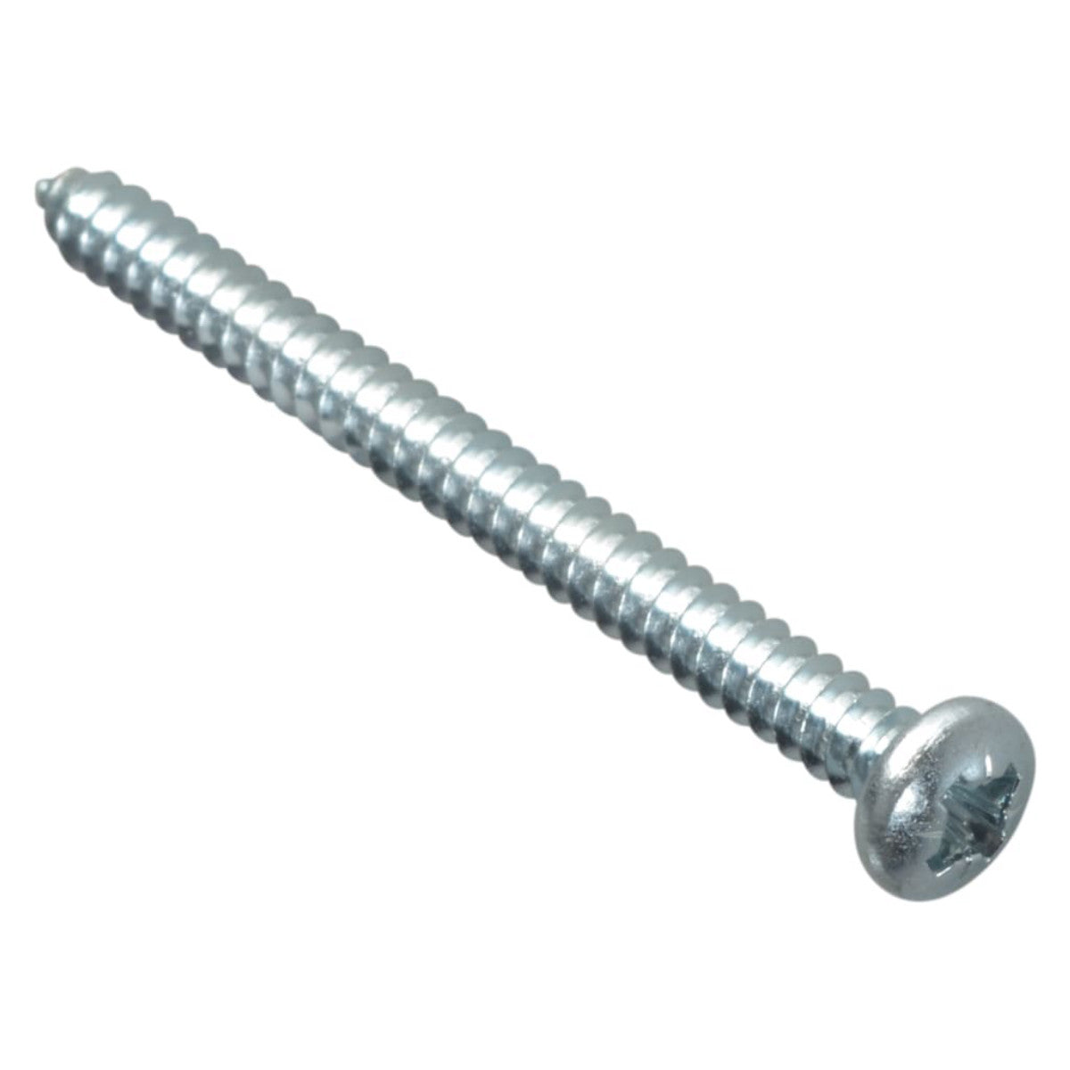 ForgeFix Self-Tapping Screw Pozi Compatible Pan Head ZP 2in x 8 ForgePack 12 FORFPS28Z