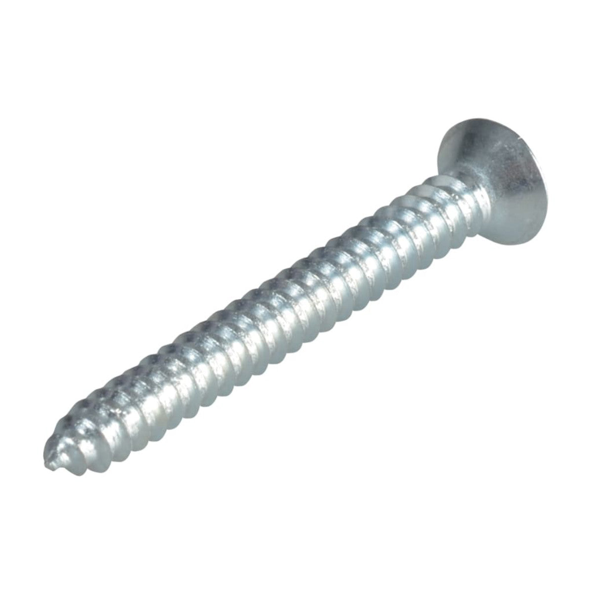 ForgeFix Self-Tapping Screw Pozi Compatible Pan Head ZP 1.1/2in x 8 ForgePack 12 FORFPSC1128Z