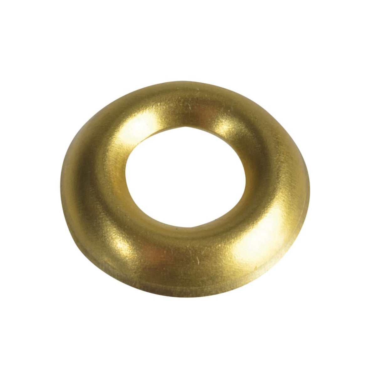 ForgeFix Screw Cup Washer Brass No.10 ForgePack 20 FORFPSCW10B