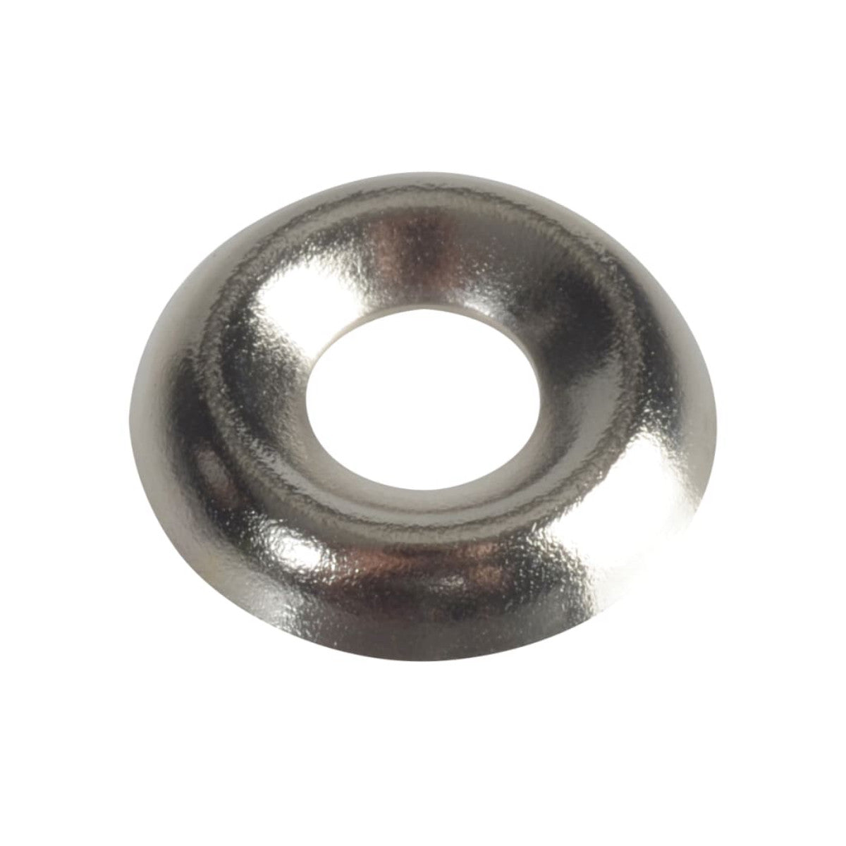 ForgeFix Screw Cup Washer Nickle Plated No.8 ForgePack 20 FORFPSCW8N