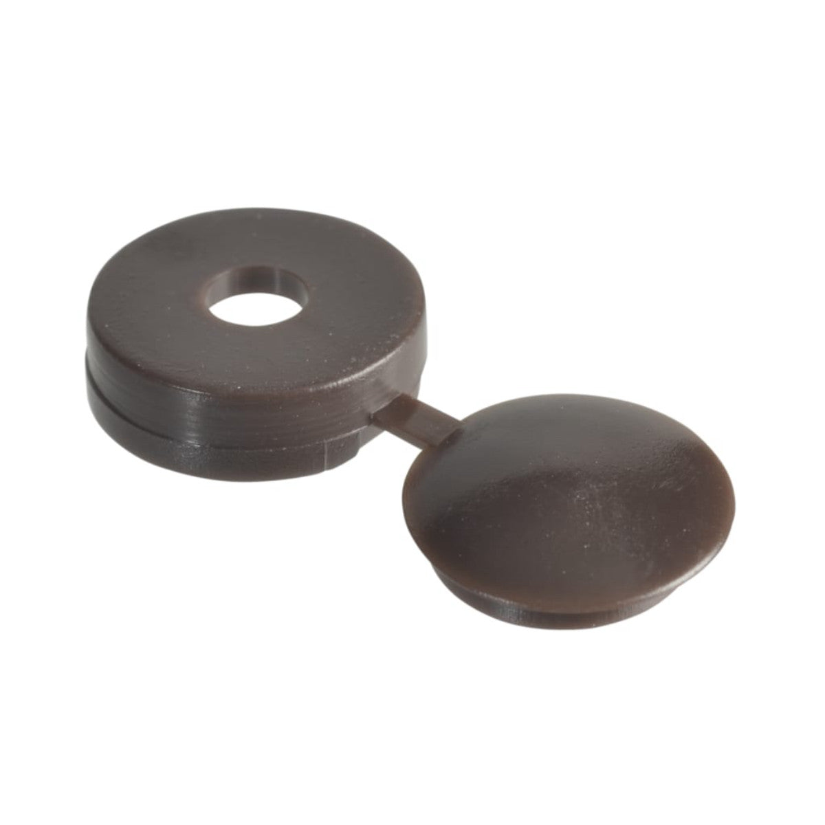 ForgeFix Hinged Cover Cap Dark Brown No. 10-12 Bag 100 FORHCC1LM